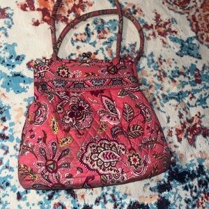 Vera Bradley Pink Floral Shoulder Bag